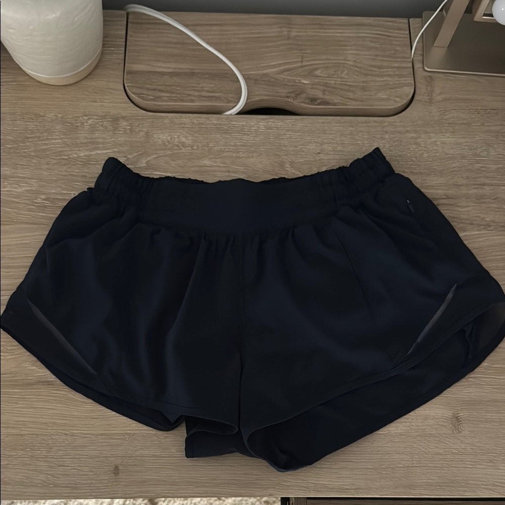 Women's Black Athletic Shorts